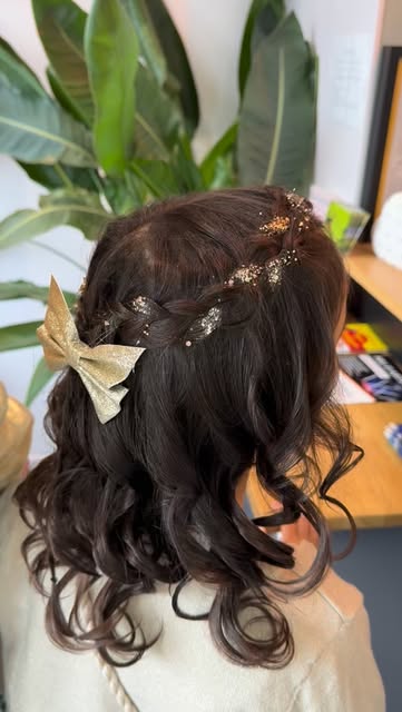 Coiffure créative pour enfant