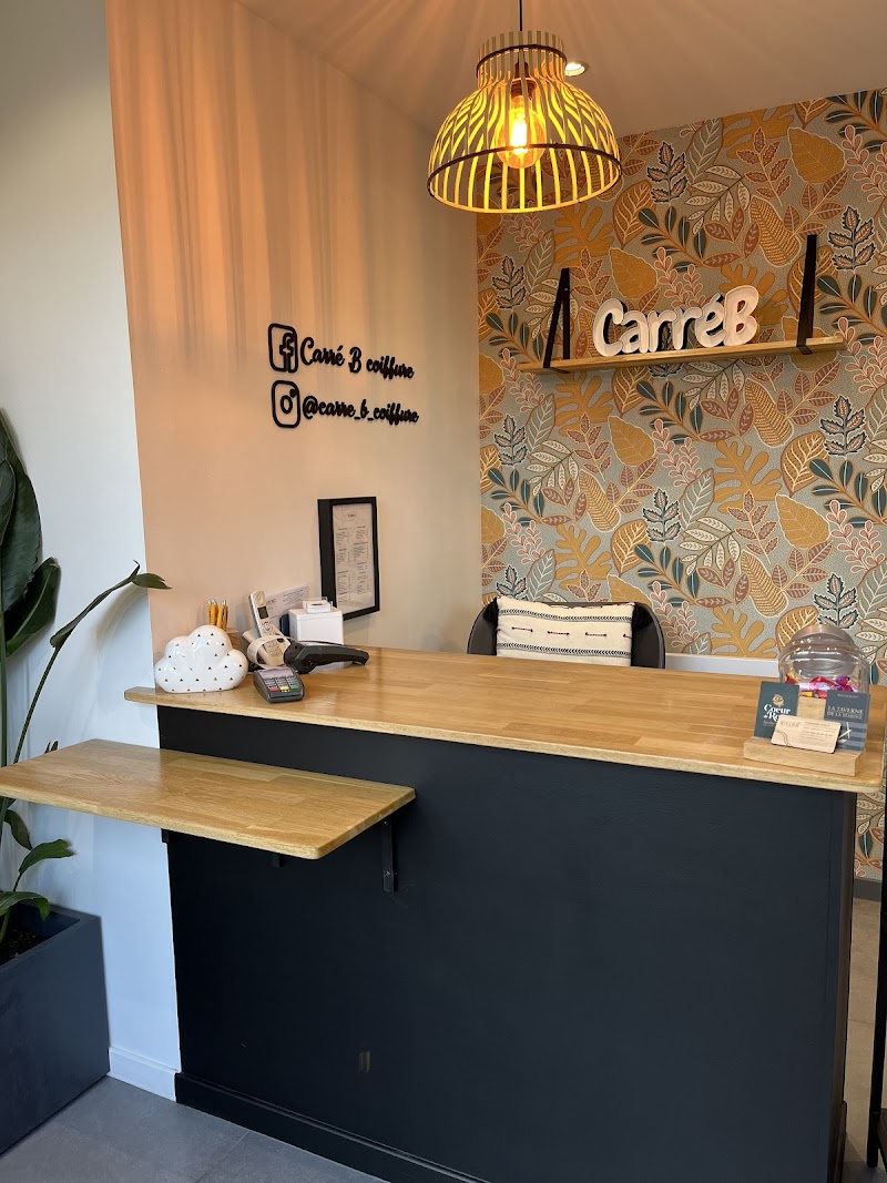 Espace d'accueil et de réception du salon Carré B